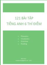 121 Bài tập Tiếng Anh 6 thí điểm - Minh Phạm